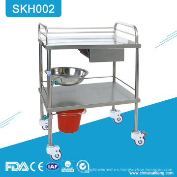 SKH002 Barato médico multipropósito estación de trabajo Trolley